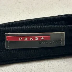 Authentic Prada Unisex Classic Canvas Visor Hat nm_2804247_100106_m main image 3